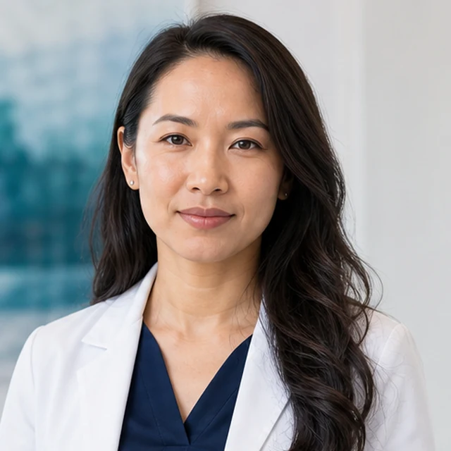 Dr. Mira Chen, Radiation Oncology
