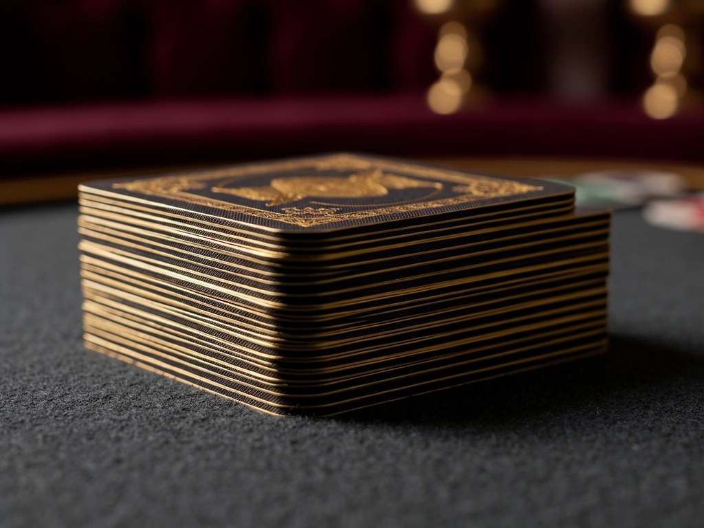 Cartes de poker professionnelles